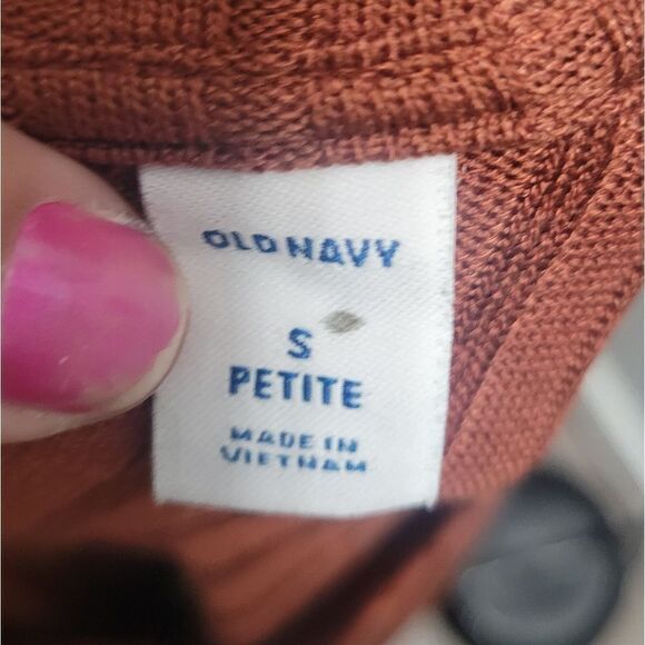 Old navy midi Knit long Sleeve dress Sz Small Petite - Picture 8 of 9